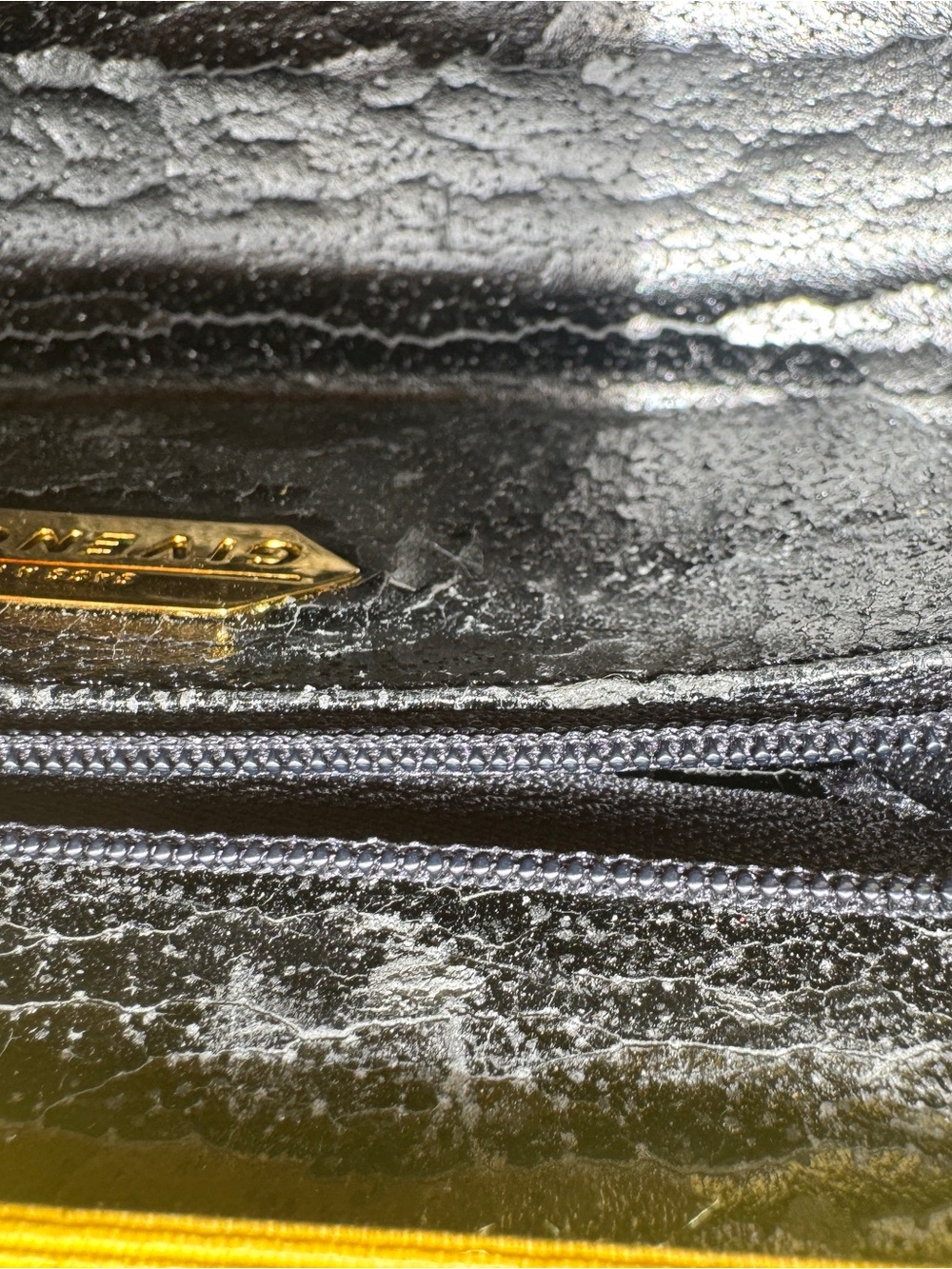 Givenchy Yellow Mini Top-Handle Bag with Gold Chain - Picture 4 of 4
